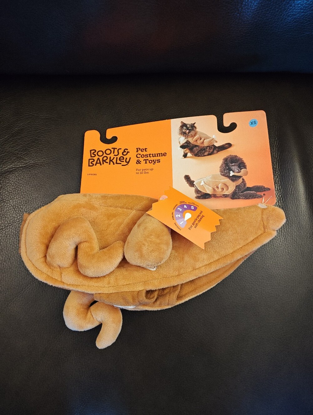 Boots & Barkley Tan Cat/Dog Costume - Turkey Pet Outfit